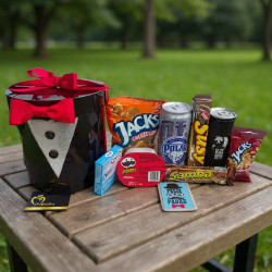 Combo Caballero Elegante | Cerveza, Snacks y Detalles Premium