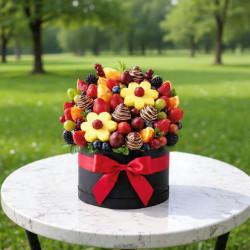 Arreglo Frutal Gourmet "Celebración Premium" | Valencia y Maracay