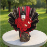 Bouquet Gala de Rosas y Vino | Regalo de Lujo y Distinción