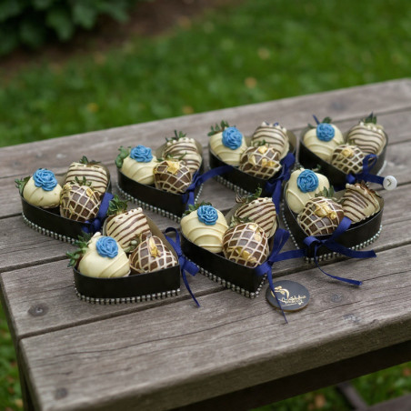 Fresas con Chocolate para Regalos Corporativos | Trilogía Gourmet