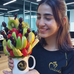 Taza Bouquet Frutal | Regalo Original en Valencia y Maracay
