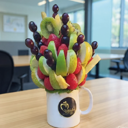 Taza Bouquet Frutal | Regalo Original en Valencia y Maracay